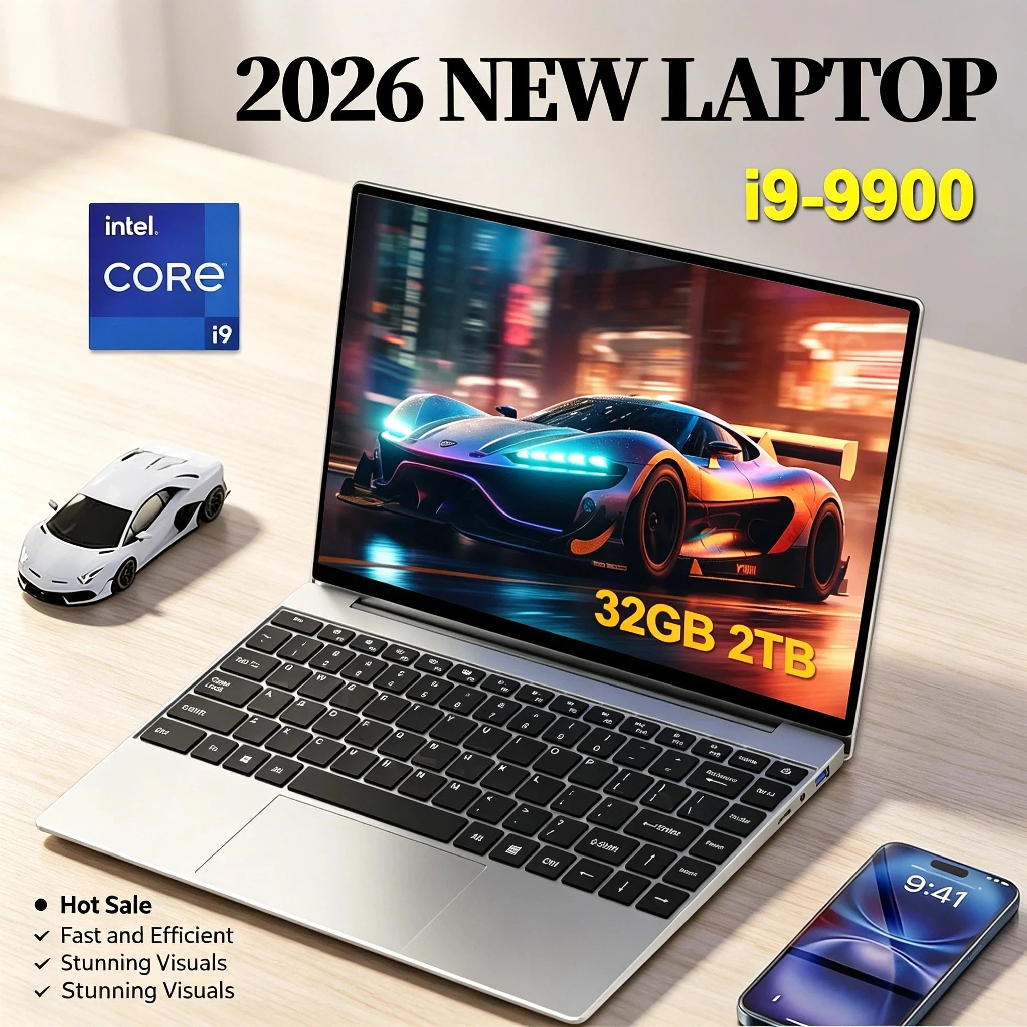 Pc Gaming Intel Core I9 - 2026 NEW 14.1 Inch Notebook Intel