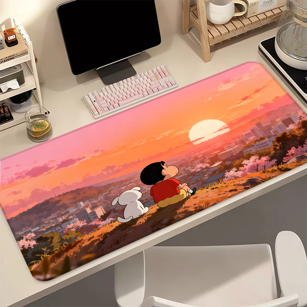 Pc Gaming Keyboard And Mouse - Anime Cartoon Mouse Pad C-Crayon Shin-chans