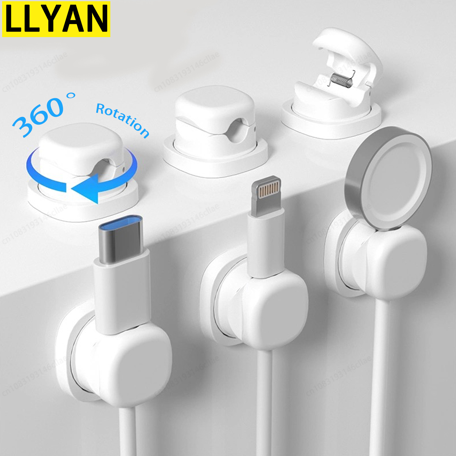 Cable Management Sleeve - adhesive cable organizer Cable Clip Cable