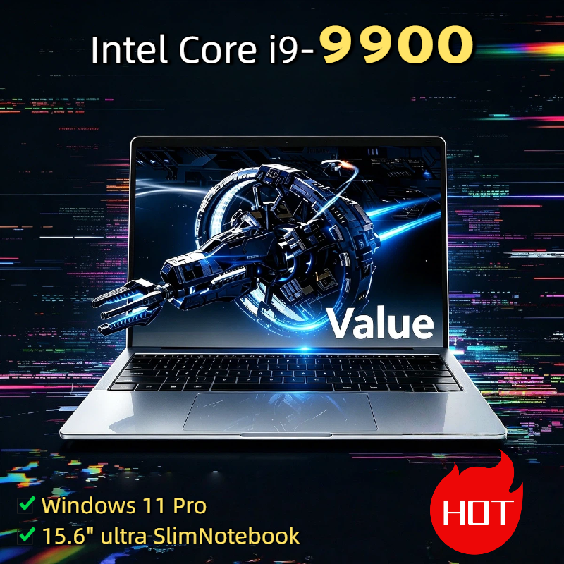 Pc Gaming Intel Core I9 - 15.6 Inch HOT Ultra Slim Laptop