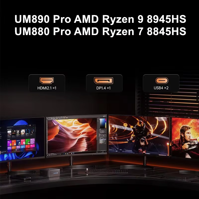 Pc Gaming Ryzen 7 - MINISFORUM OCuLink Gaming Mini PC UM890