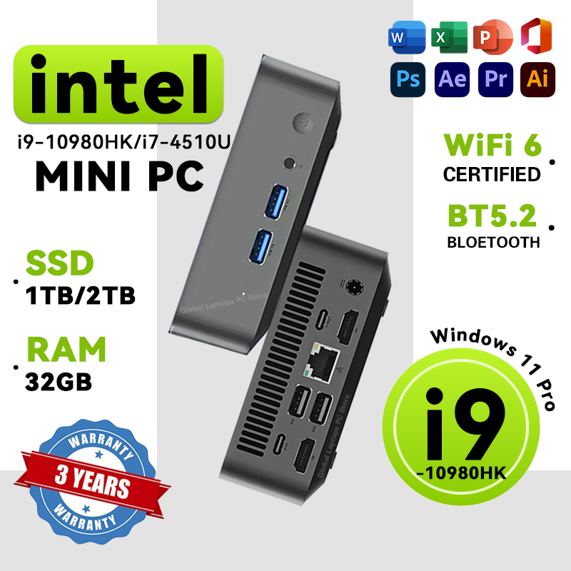 Pc Gaming Intel Core I9 - Portable Mini PC Intel Core i9