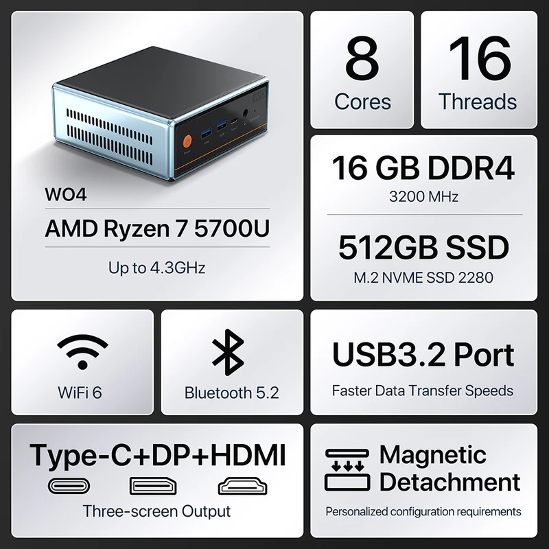 New Original AMD Ryzen 7 5700U - Pc Gaming Ryzen 7 recension och pris