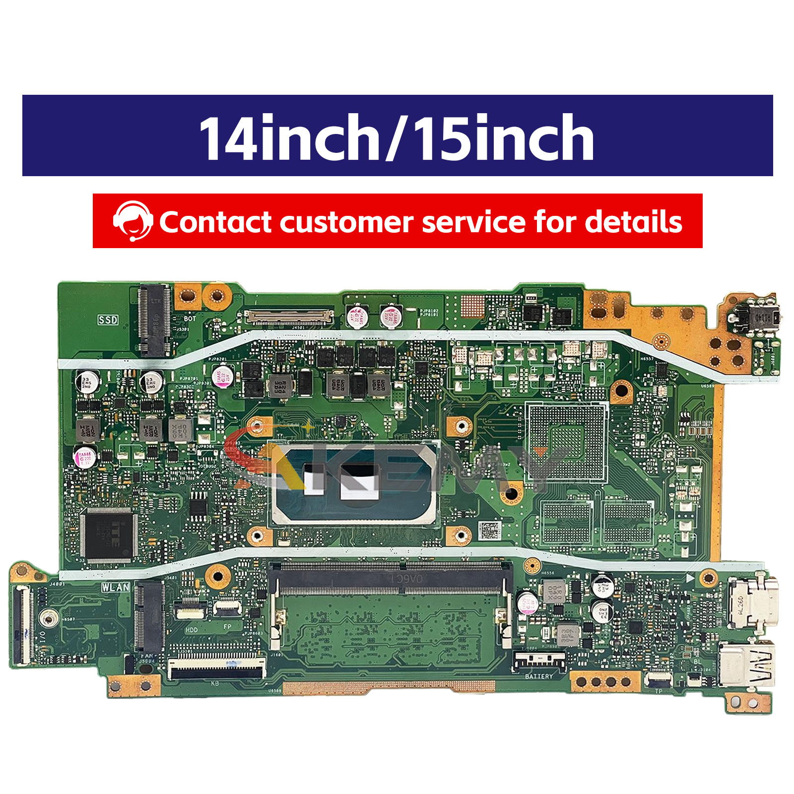 X415JA Laptop Motherboard For  - Pc Gaming I5 recension och pris