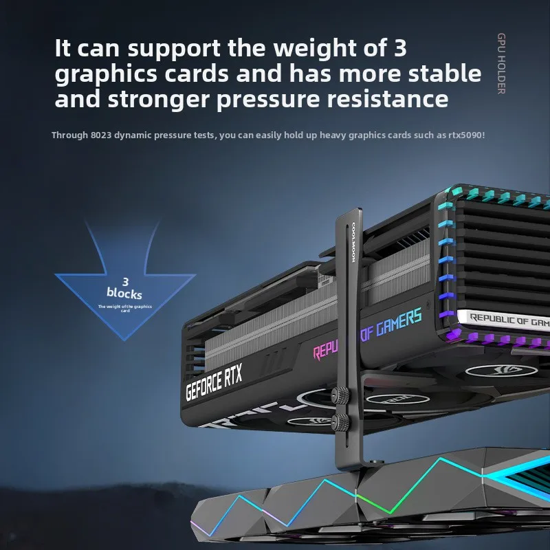 Universal Aluminum GPU Brace S - Pc Gaming Desktop recension och pris