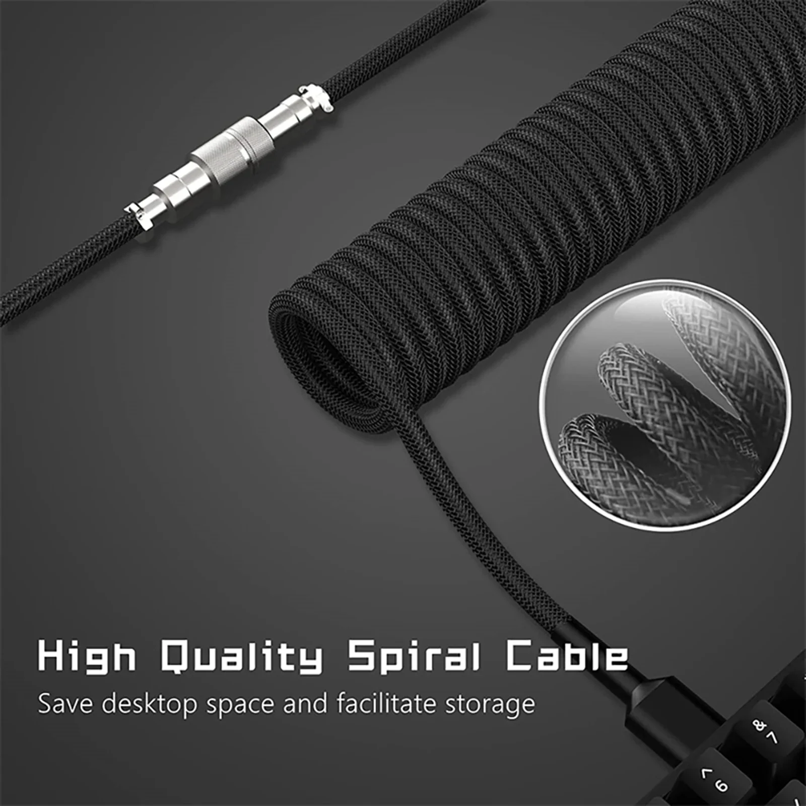 New Type C Coiled Cable USB Av - Pc Gaming Desktop recension och pris