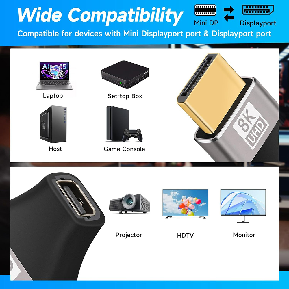 Mini DisplayPort to DisplayPor - Pc Gaming Mini recension och pris
