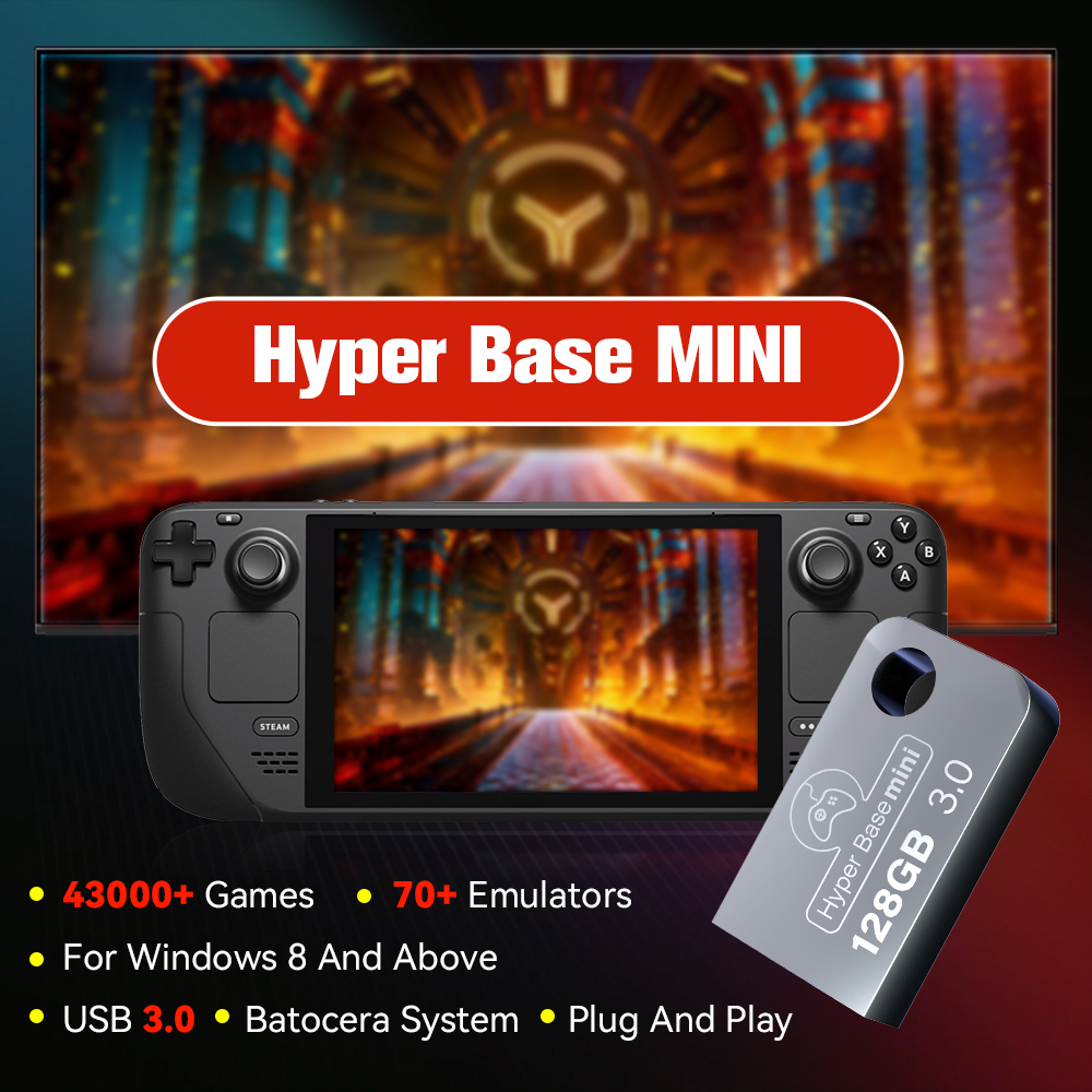 Batocera 128G Gaming Stick Wit - Pc Gaming Mini recension och pris