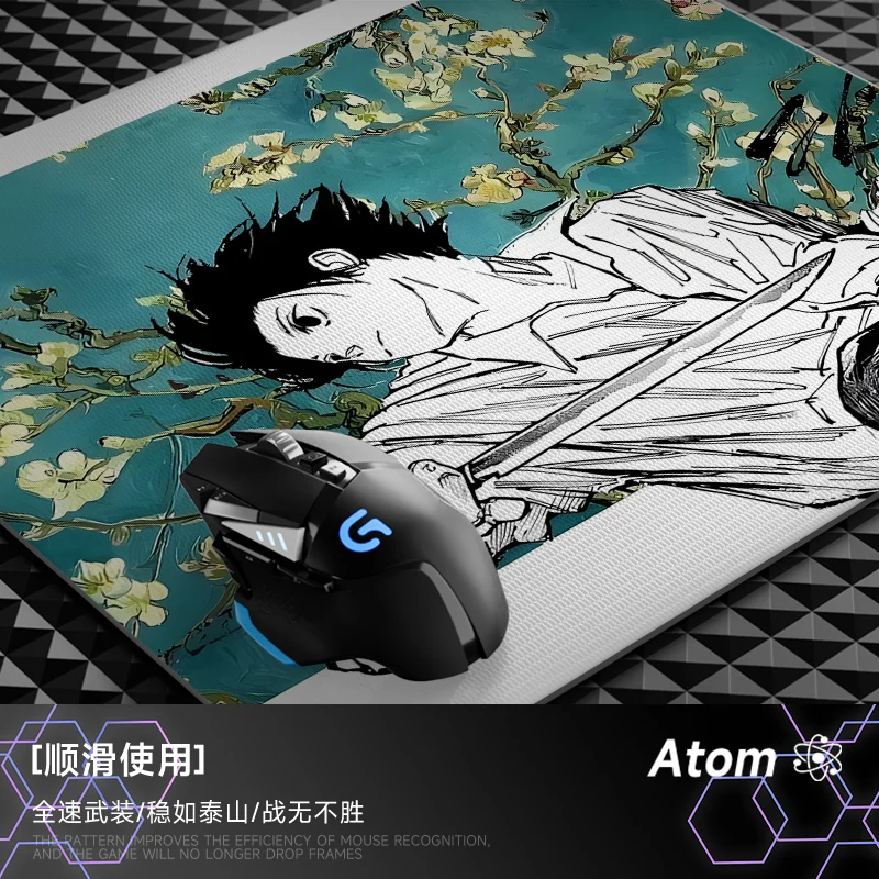 ATOM Glass Mouse Pad Manga Her - Pc Gaming Upgrades recension och pris
