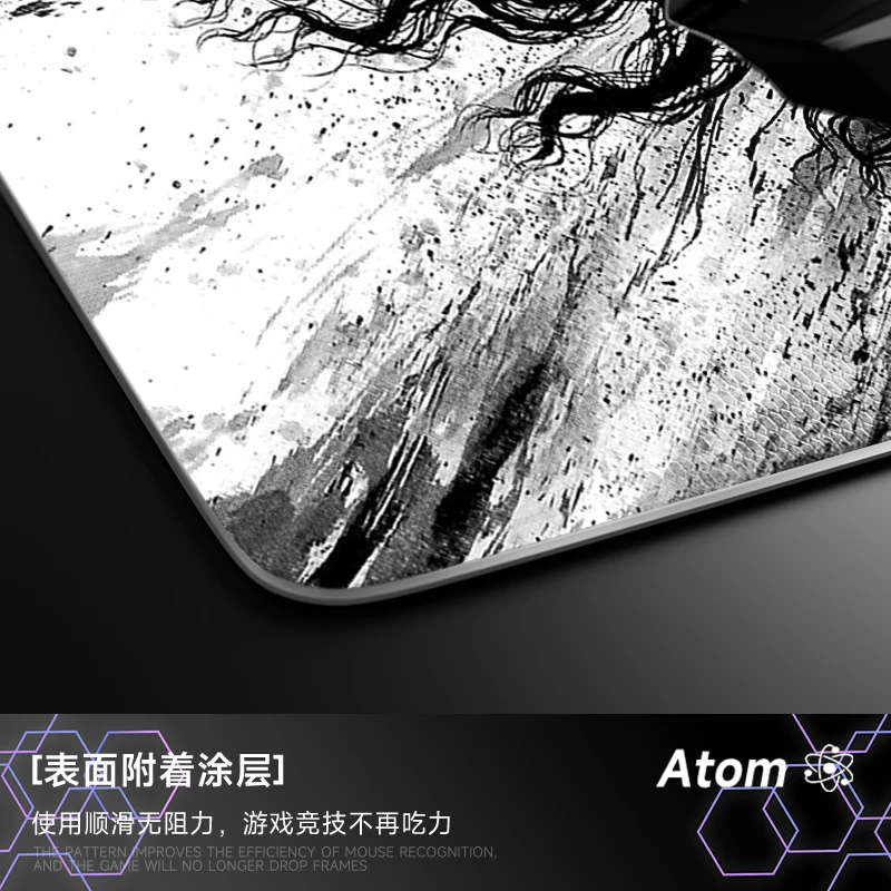 ATOM Glass Mouse Pad Manga Her - Pc Gaming Upgrades recension och pris