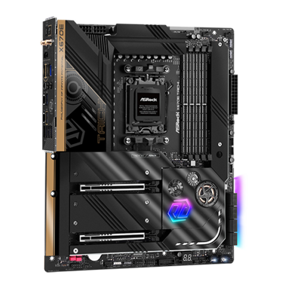 ASRock X670E Taichi Motherboar - Pc Gaming Cpu recension och pris
