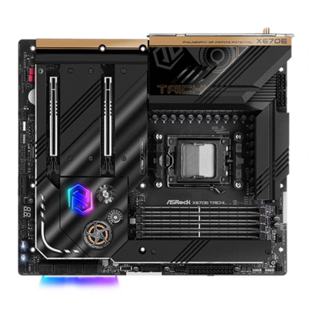 ASRock X670E Taichi Motherboar - Pc Gaming Cpu recension och pris