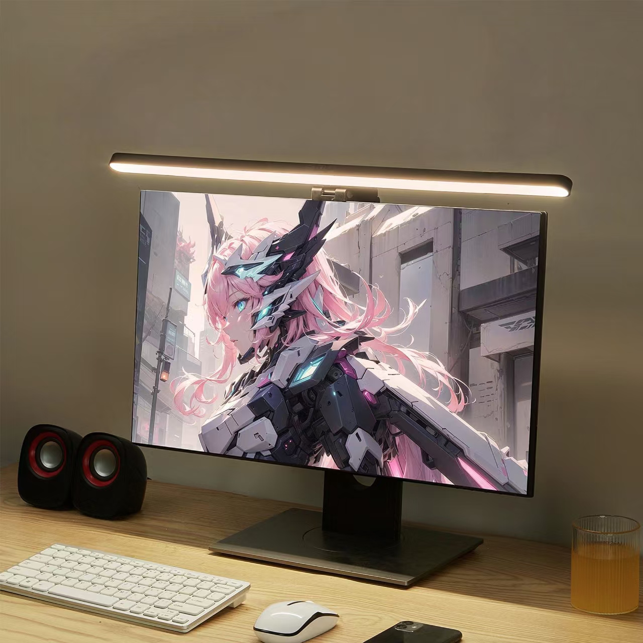 RGB LED Monitor Light Strip St - Pc Gaming Yellow recension och pris