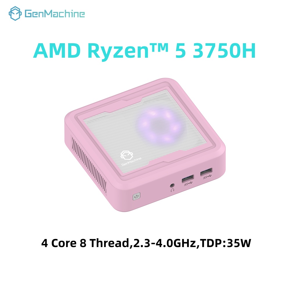 GenMachine Mini PC AMD 3750H 4 - Pc Gaming Cpu recension och pris