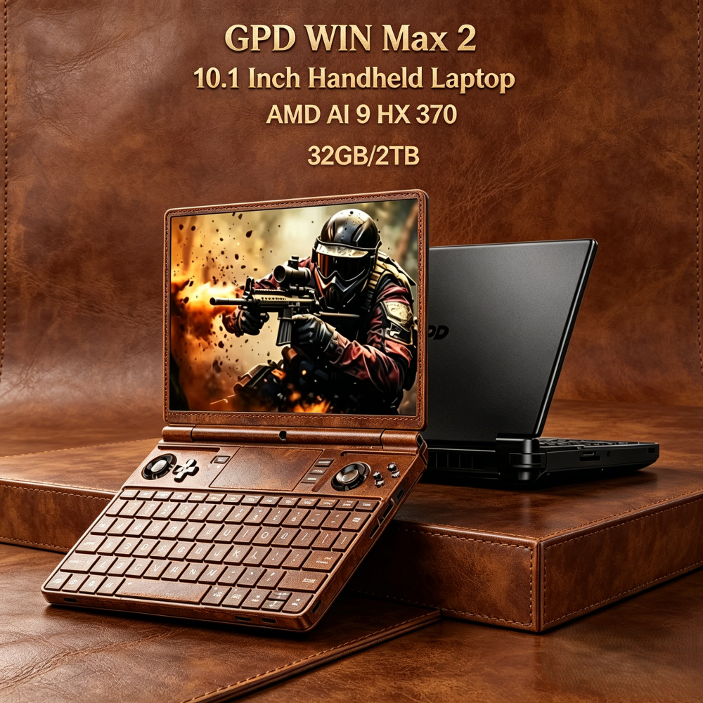 New GPD WIN Max 2 Gaming Handh - Pc Gaming Ryzen 7 recension och pris