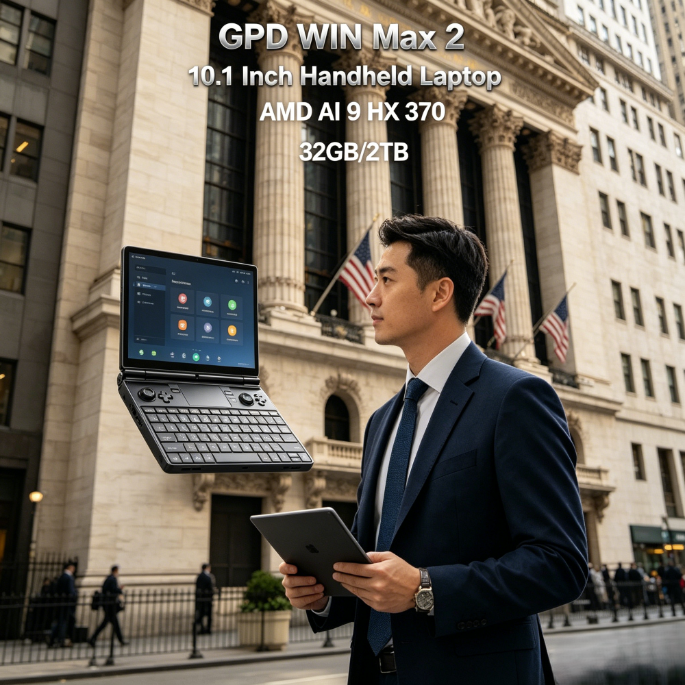 New GPD WIN Max 2 Gaming Handh - Pc Gaming Ryzen 7 recension och pris