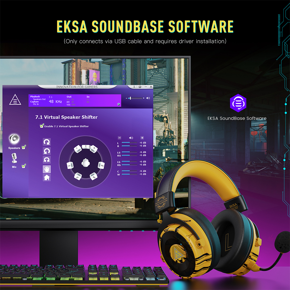 EKSA E900 Pro Upgraded Gaming  - Pc Gaming Upgrades recension och pris