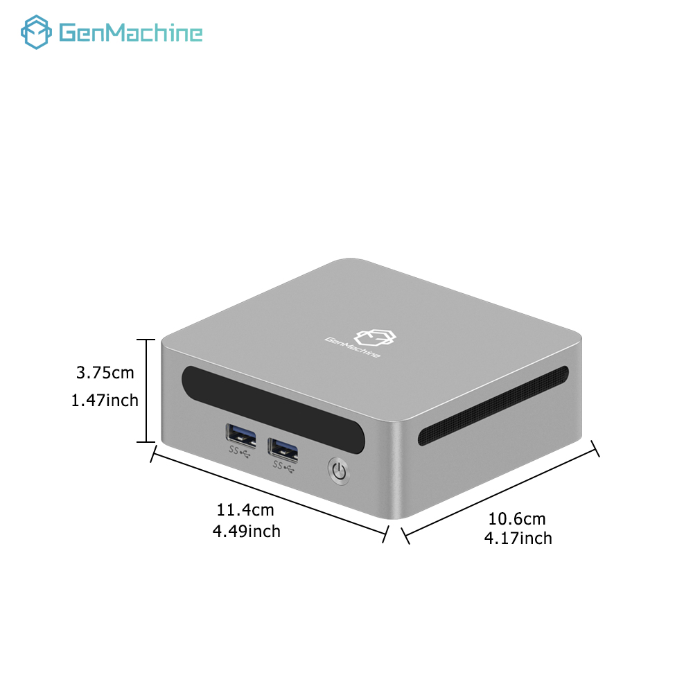 GenMachine Mini PC USB4 2.5G L - Pc Gaming Ryzen 7 recension och pris