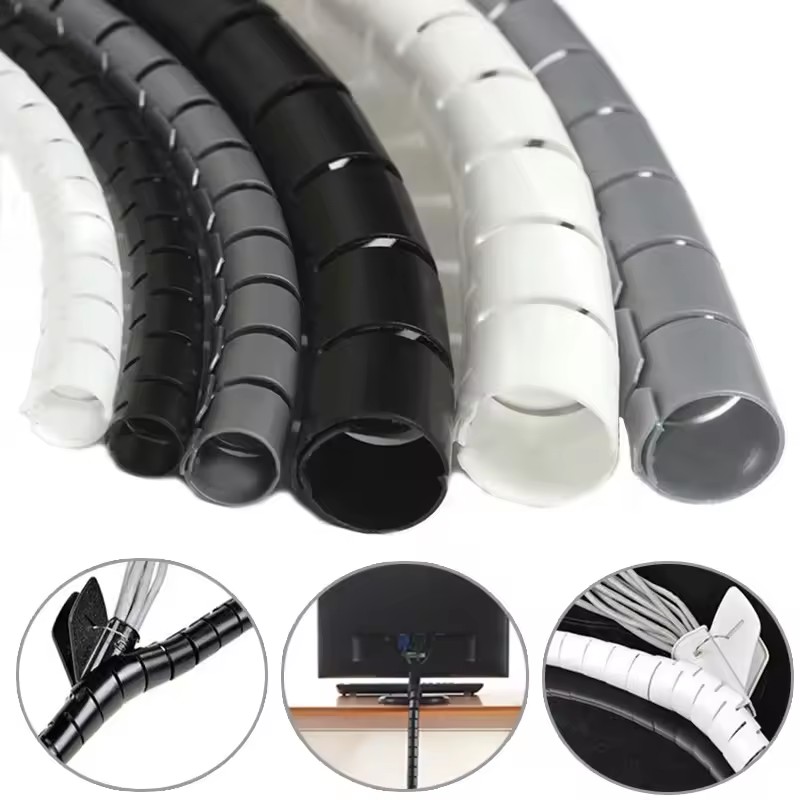 2M/1M Flexible Spiral Cable Wi - Cable Management Sleeve recension och pris