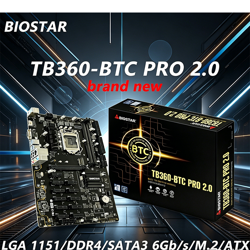BIOSTAR TB360-BTC PRO 2.0 moth - Pc Gaming Intel Core I5 recension och pris
