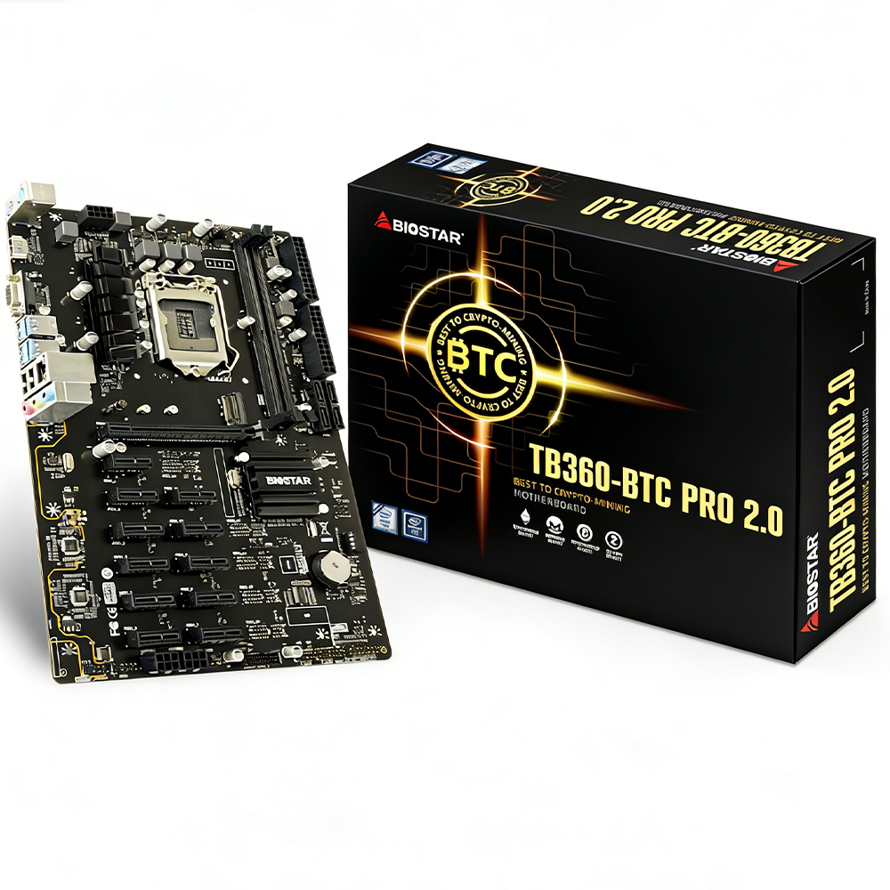 BIOSTAR TB360-BTC PRO 2.0 moth - Pc Gaming Intel Core I5 recension och pris