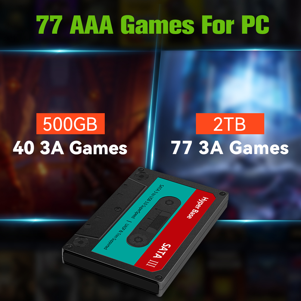 AAA Games Gaming Hard Drive Pl - Pc Gaming Aaa recension och pris