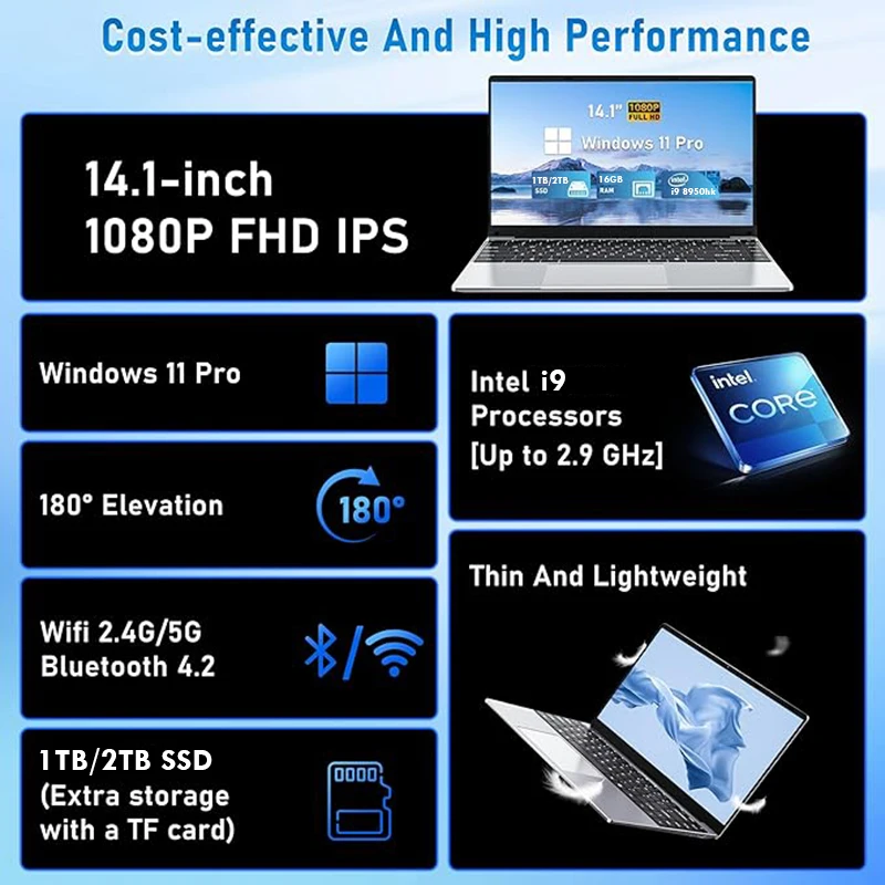 New Arrival Windows 11 i9 Lapt - Pc Gaming Intel Core I9 recension och pris
