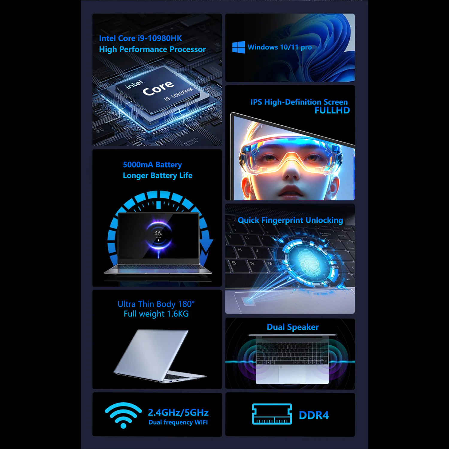 15.6 Inch Laptop Intel Core i9 - Pc Gaming Intel Core I9 recension och pris