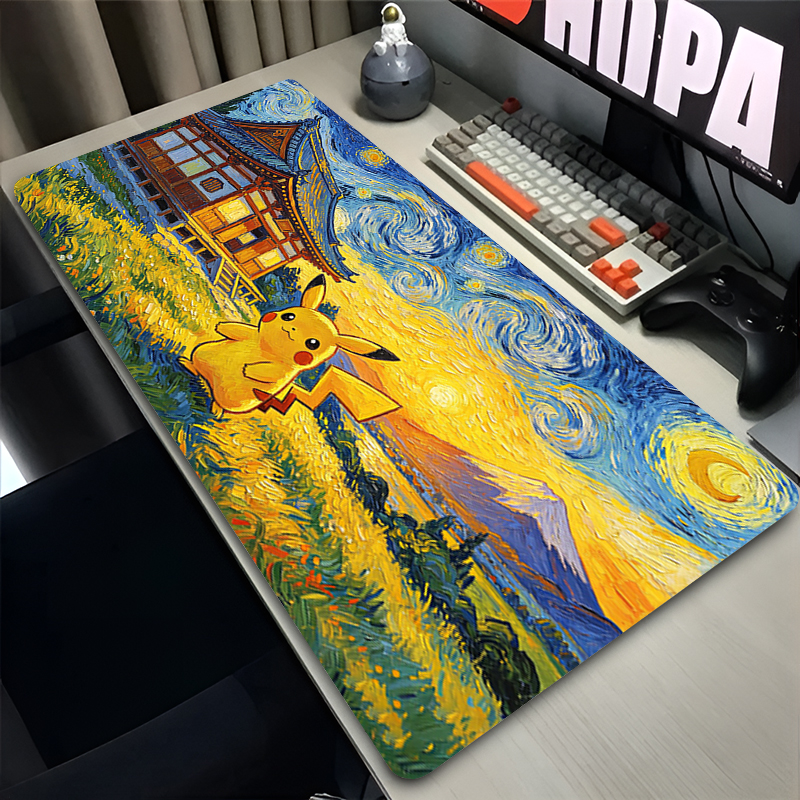 Mouse Pad Pokemon Pikachus Rub - Gaming Pc Equipment recension och pris