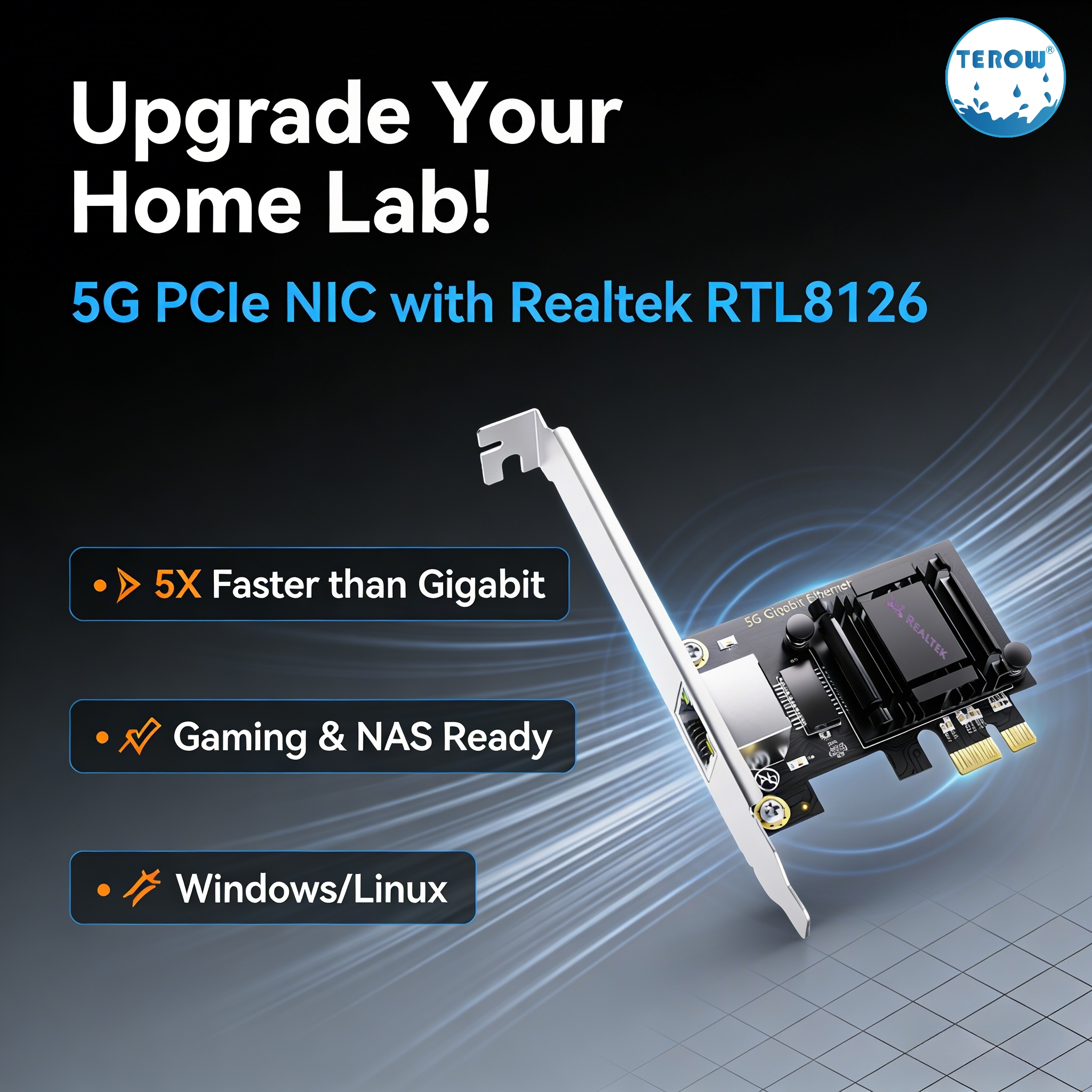 Upgrade Your Home Lab! 5G PCIe - Pc Gaming Upgrades recension och pris