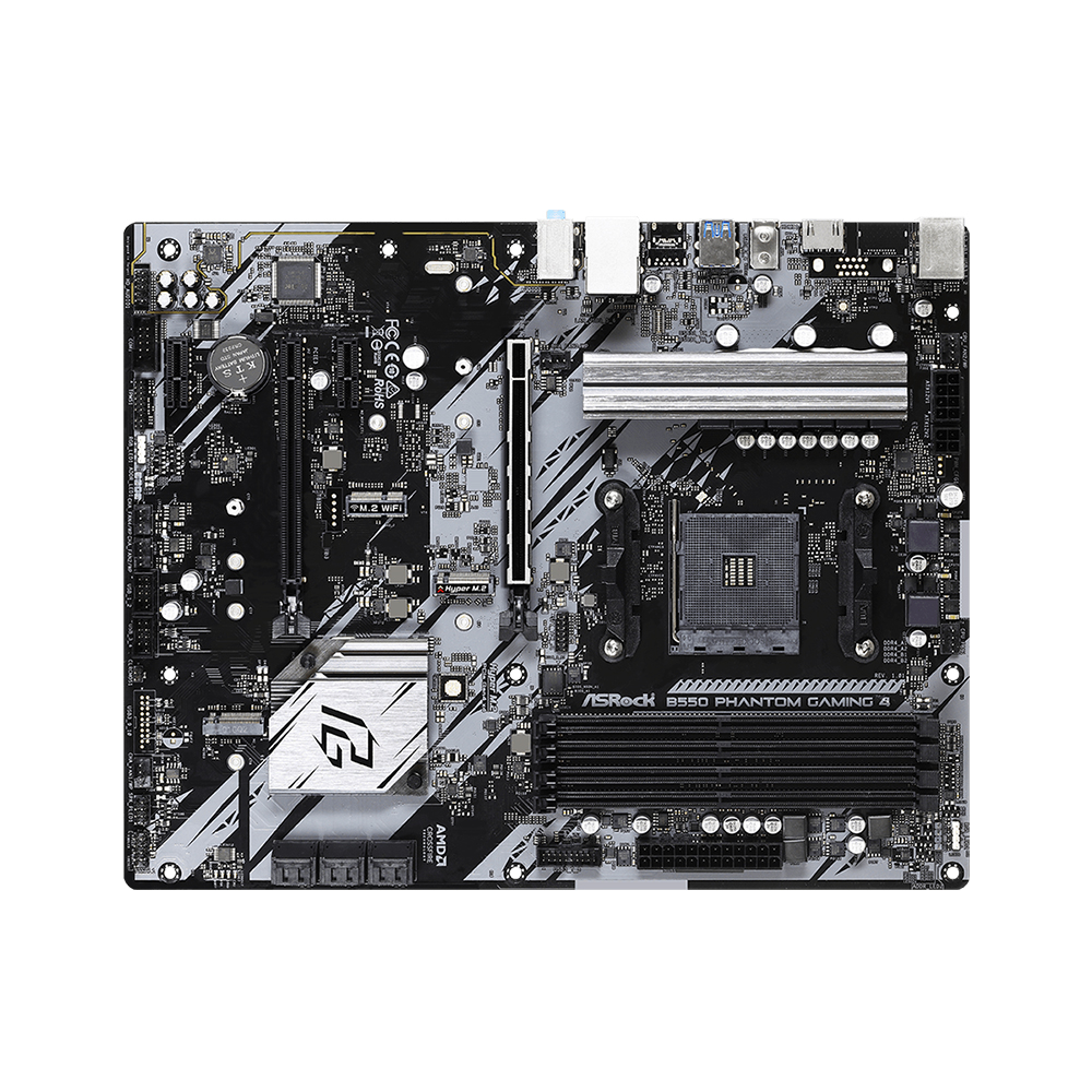 ASRock B550 PHANTOM GAMING 4 M - Pc Gaming Cpu recension och pris