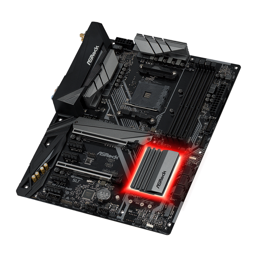 ASUS X470 MASTER SLI/AC Mother - Pc Gaming Cpu recension och pris