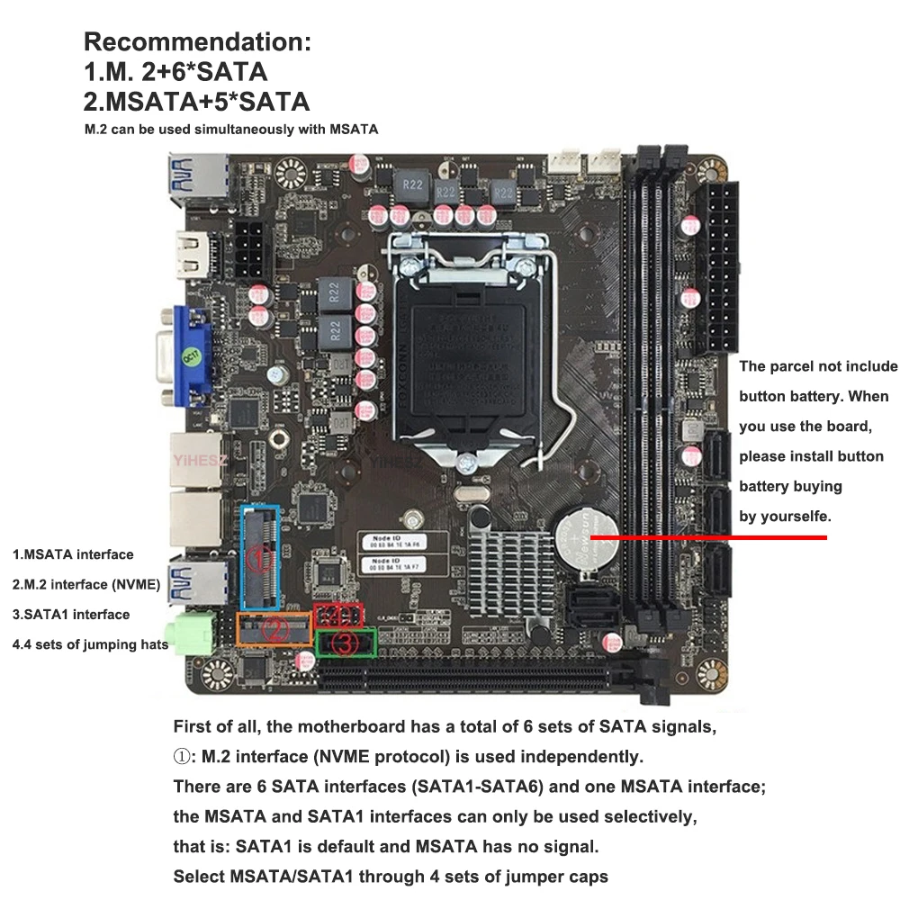 B365 Mini-ITX Motherboard LGA  - Pc Gaming Cpu recension och pris