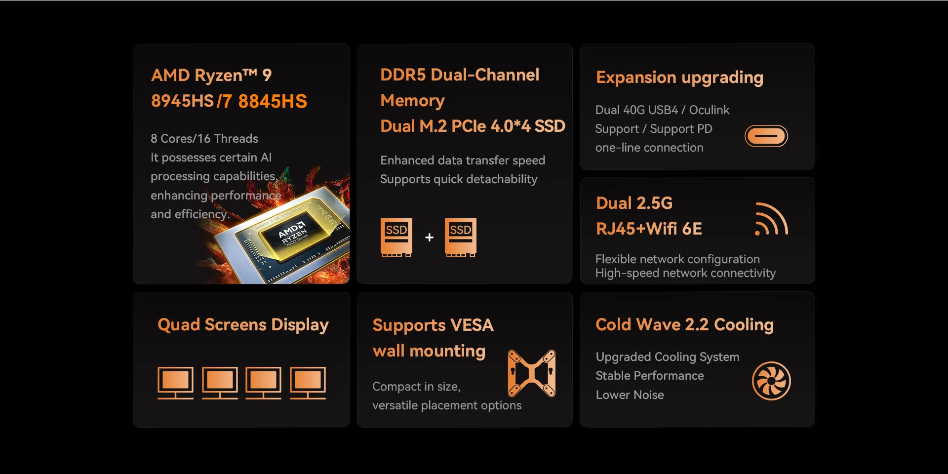 MINISFORUM OCuLink Gaming Mini - Pc Gaming Ryzen 7 recension och pris