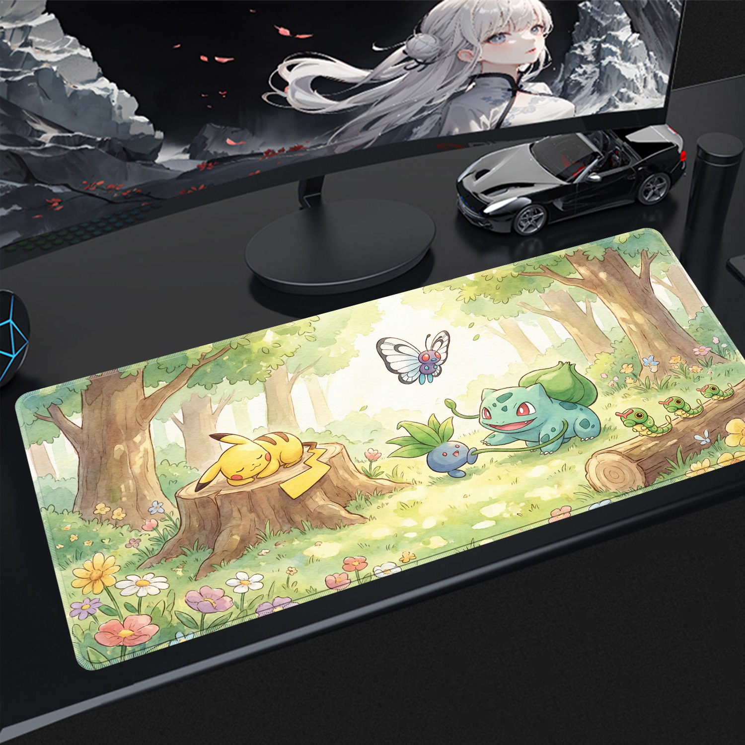 Kawaii Mouse Pad Gaming PC Acc - Pc Gaming Keyboard And Mouse recension och pris