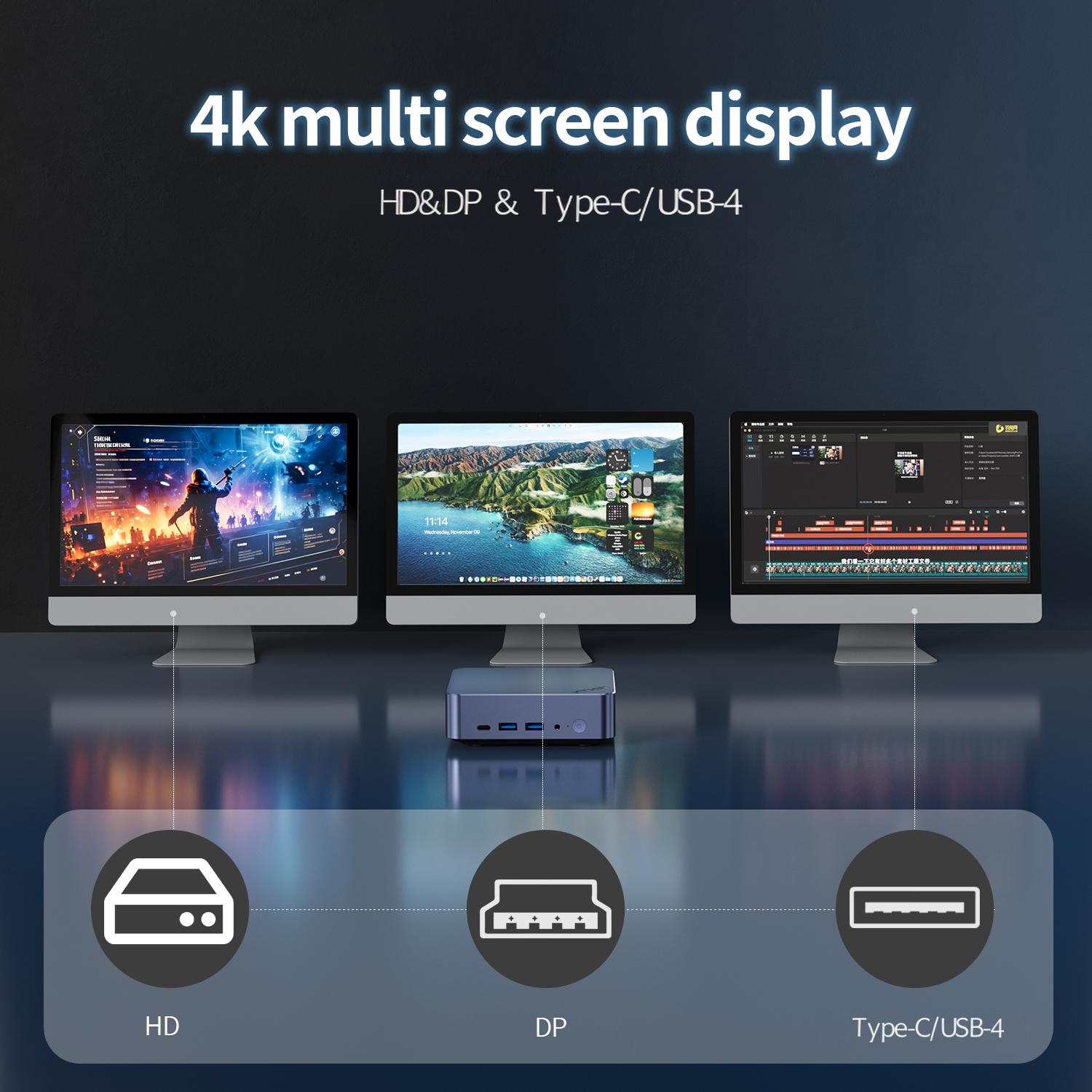 Mini PC Computer i5-1340P WIFI - Pc Gaming I5 recension och pris