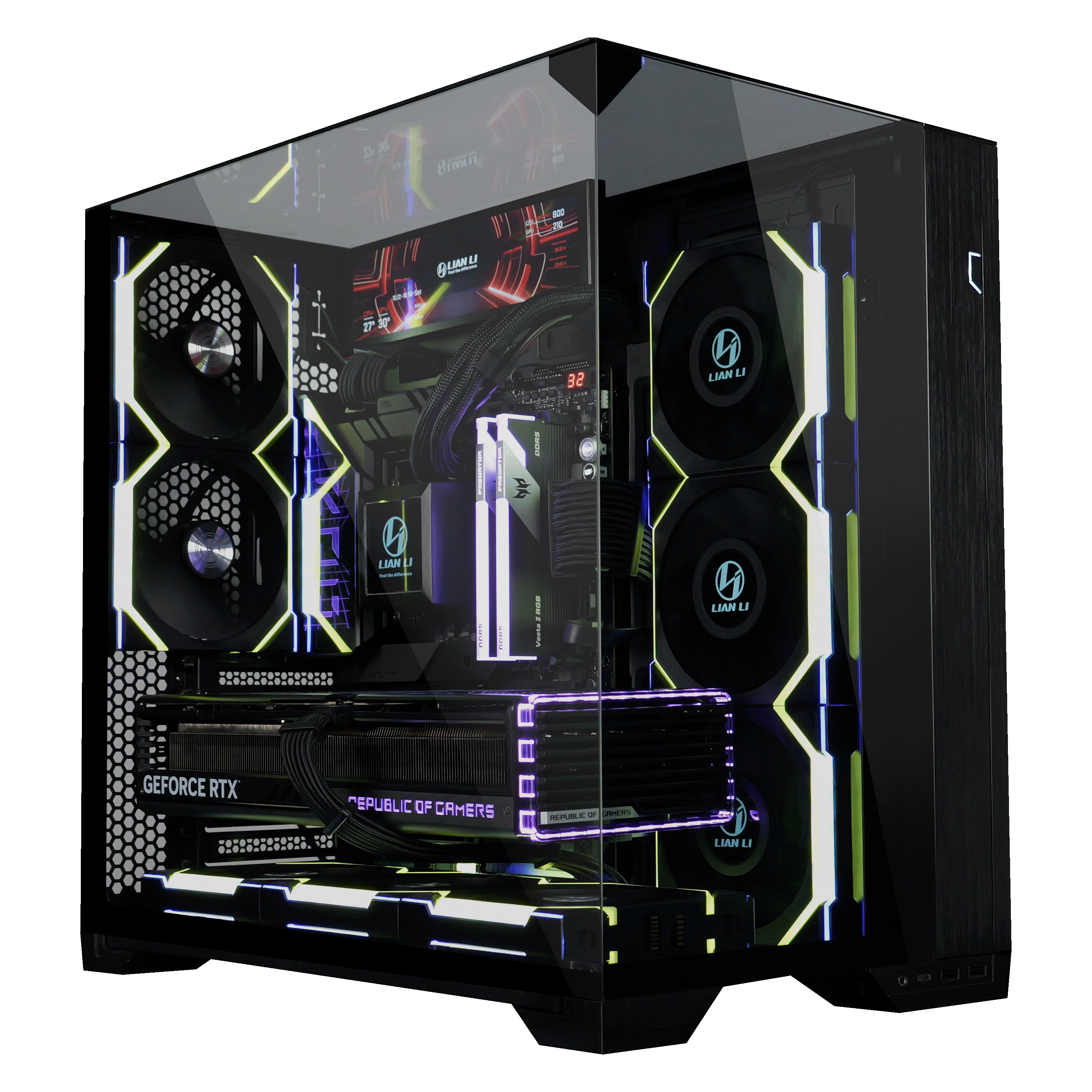 2025 New Original LIANLI O11 V - Pc Gaming Desktop recension och pris