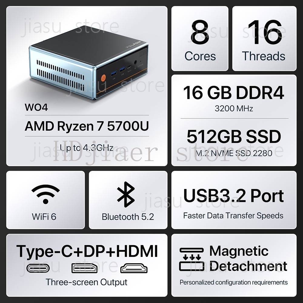 New Original AMD Ryzen 7 5700U - Pc Gaming Ryzen 7 recension och pris