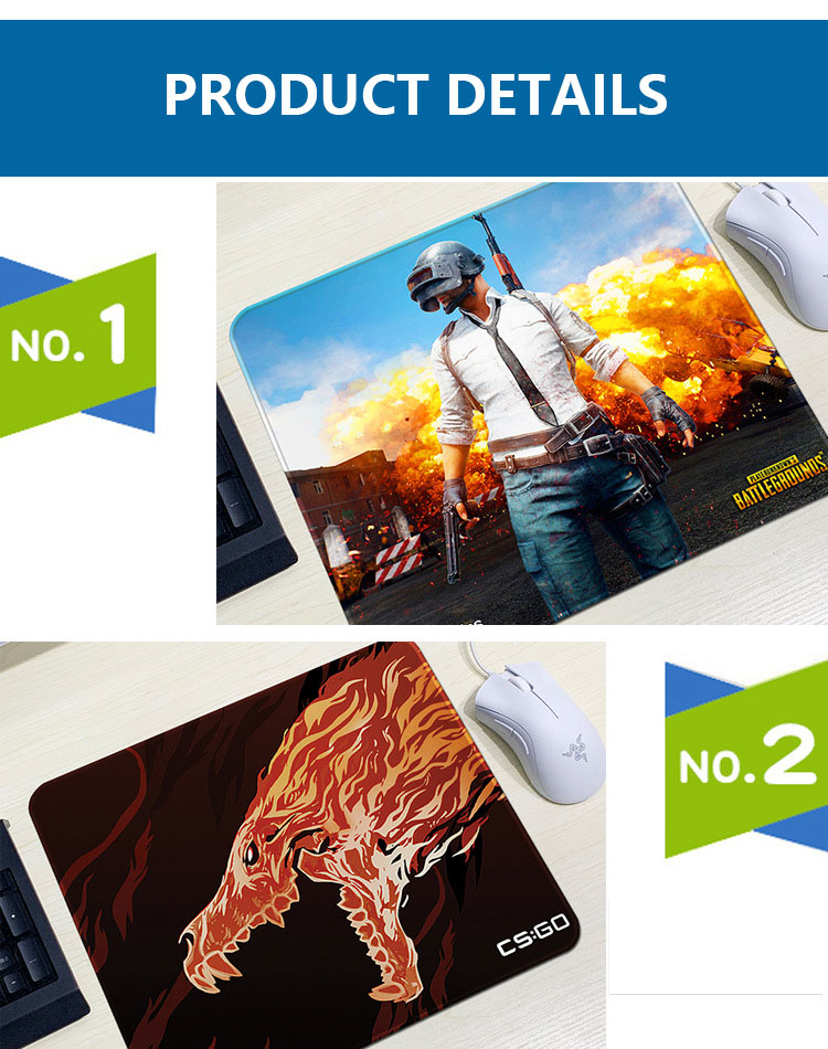 Gaming Mouse Pad 4mm Rubber No - Fps Gaming Mouse recension och pris
