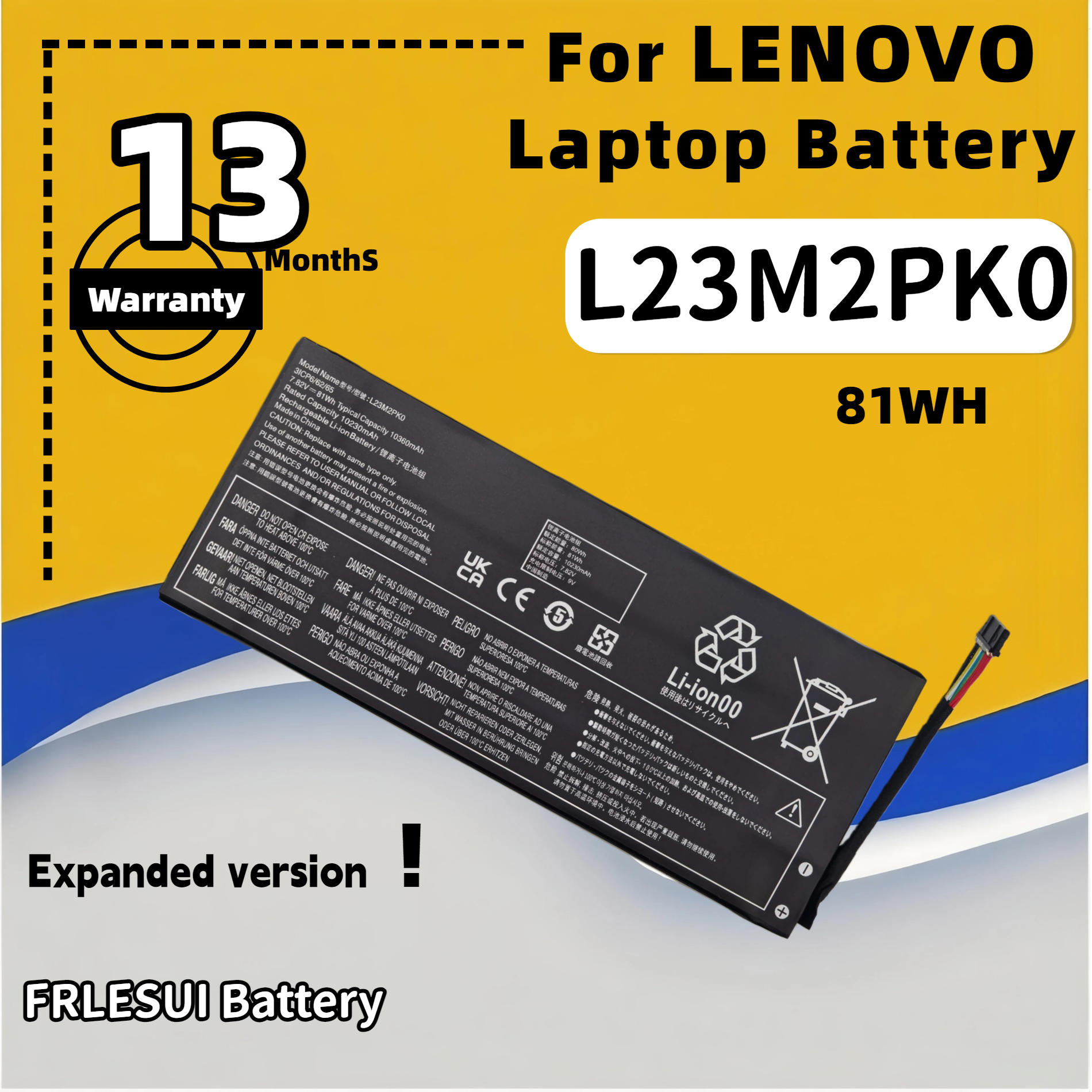 FRLESUI NEW! High-Capacity for - Pc Gaming Legion recension och pris