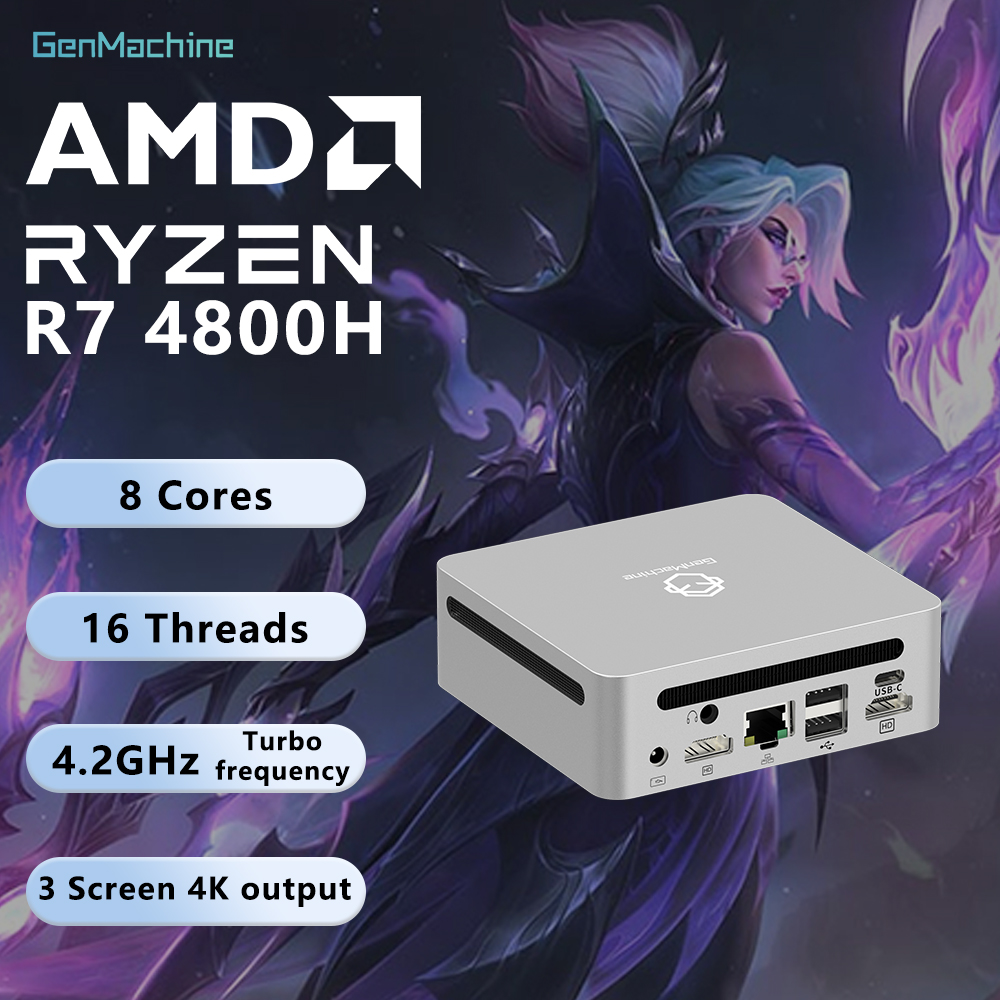 GenMachine AMD Ryzen 7 4800H 1 - Pc Gaming Ryzen 7 recension och pris