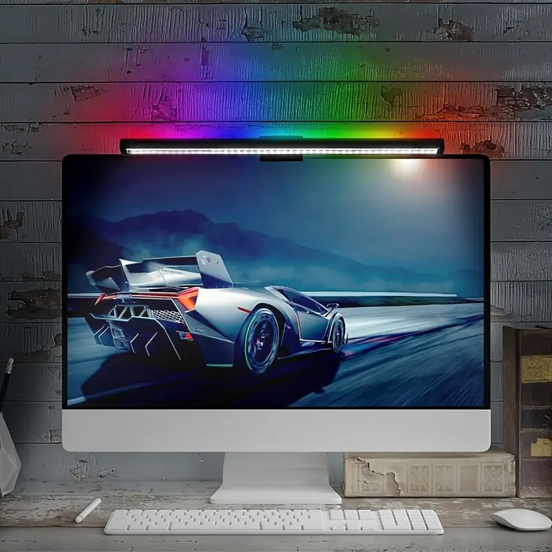 LED Monitor Light Bar RGB Step - Pc Gaming Yellow recension och pris