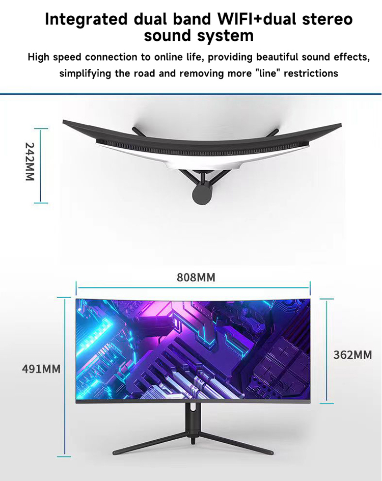 34 Inch 4K Curved Screen Deskt - Pc Gaming I5 recension och pris