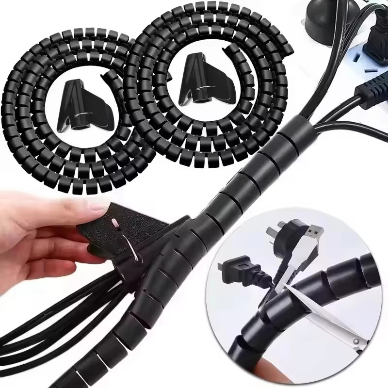 Cable Tube Sleeve Flexible Cor - Cable Management Sleeve recension och pris