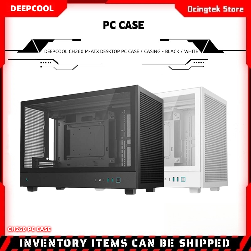 DEEPCOOL CH260 Micro ATX Deskt - Pc Gaming Desktop recension och pris
